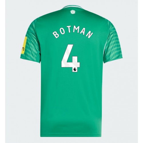 Newcastle United Sven Botman #4 Replika Udebanetrøje 2025-26 Kortærmet Newcastle United Sven Botman #4 Replika Udebanetrøje 2025-26 Kortærmet